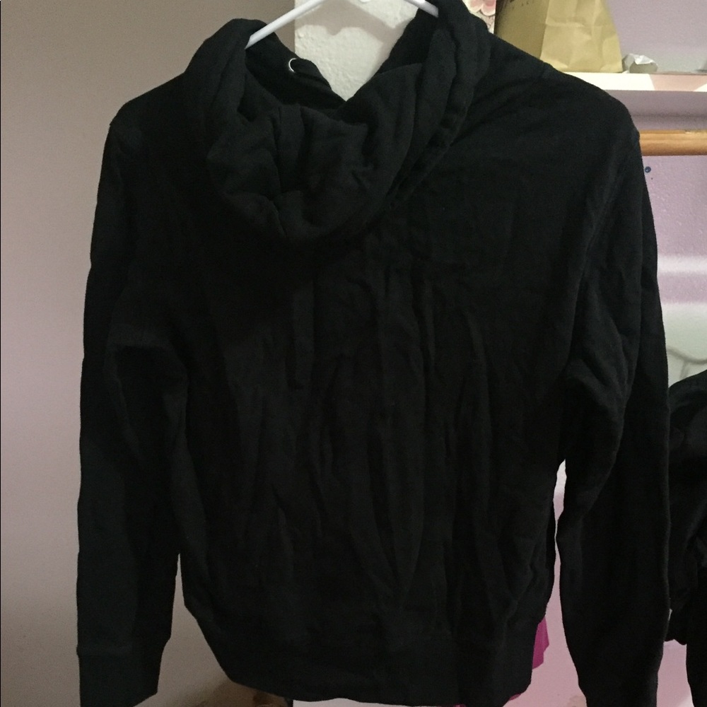 Black Pullover Hoodie